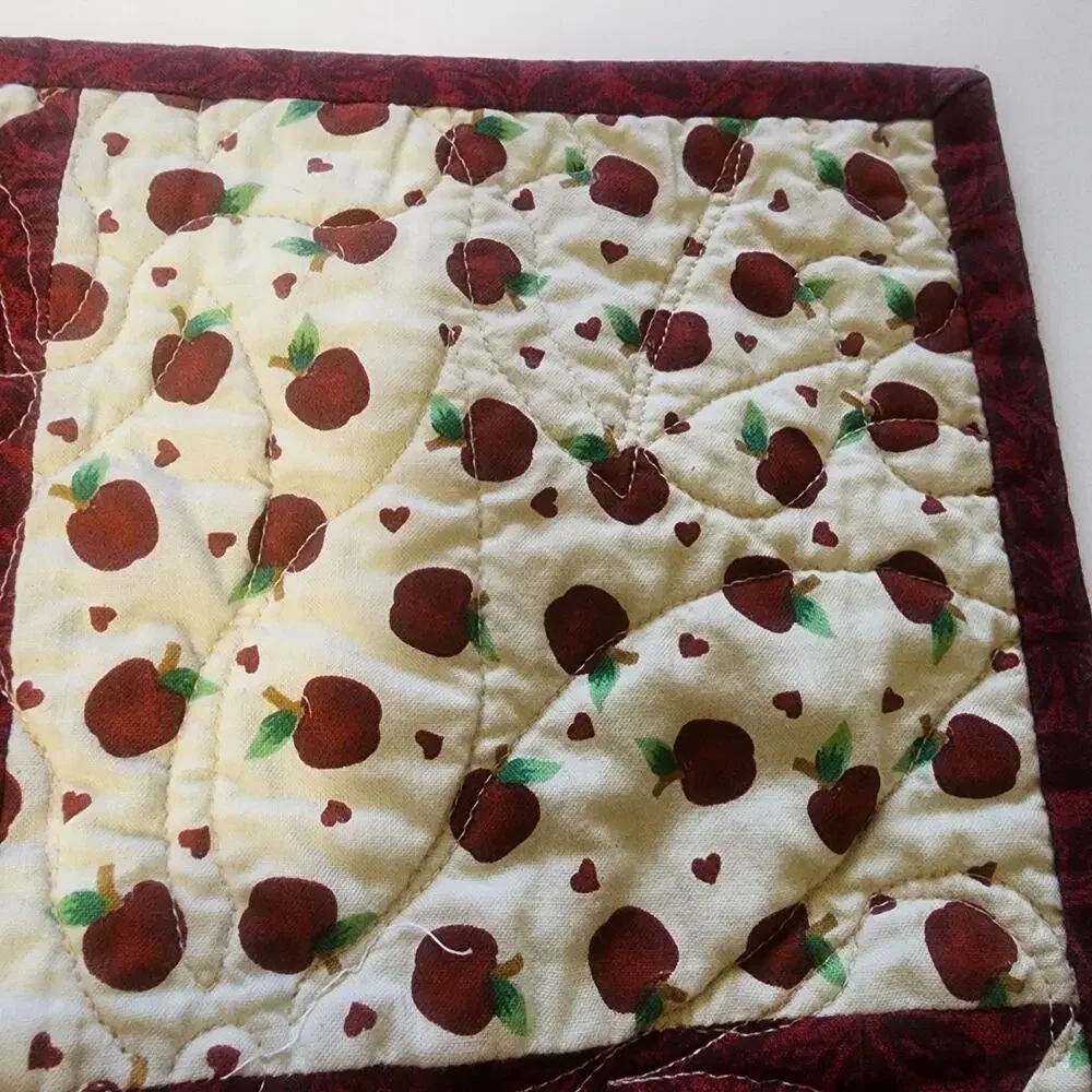Carpenter Star Apple Lap Quilt 44